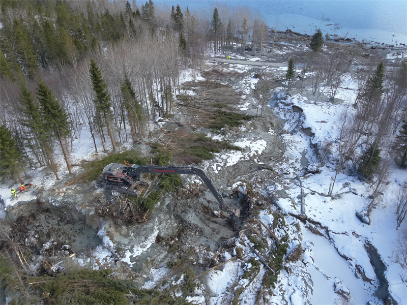 Skreområdet i Flatanger. Bilde