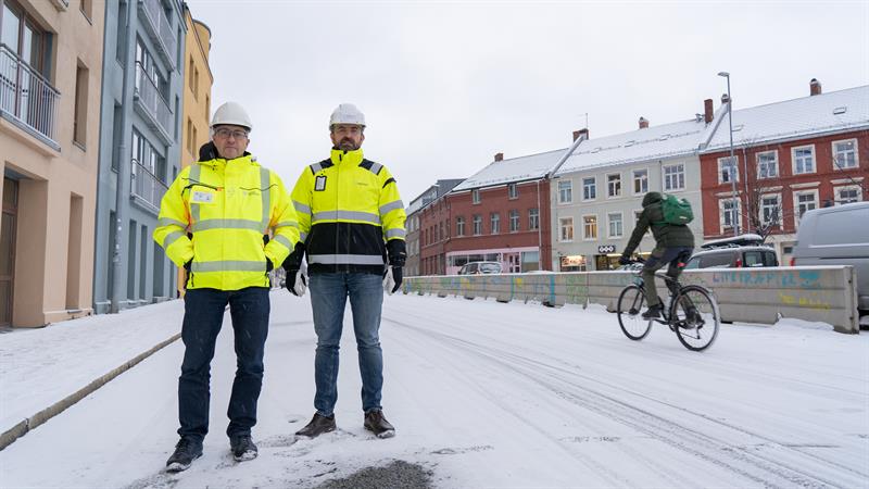 Bilde av Odd Nygård og Knut Sørlie Forsmark i Trøndelag fylkeskommune