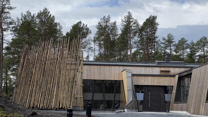 Sørsamisk bygg og museum i Snåsa