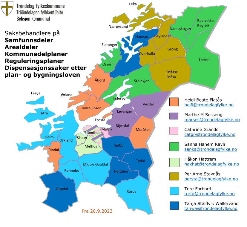Vår Rolle Og Kontaktpersoner I Kommunal Planlegging - Trøndelag ...