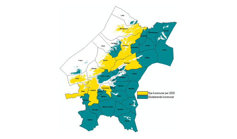 Faktafredag Nye Kommuner I 2020 Trøndelag Fylkeskommune 