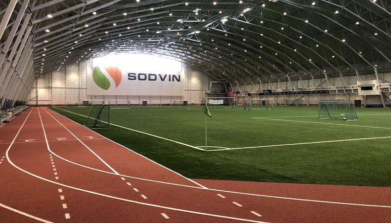 Sodvinhallen i Ånesøyan, Kyrksæterøra Foto: Sodvinhallen.com