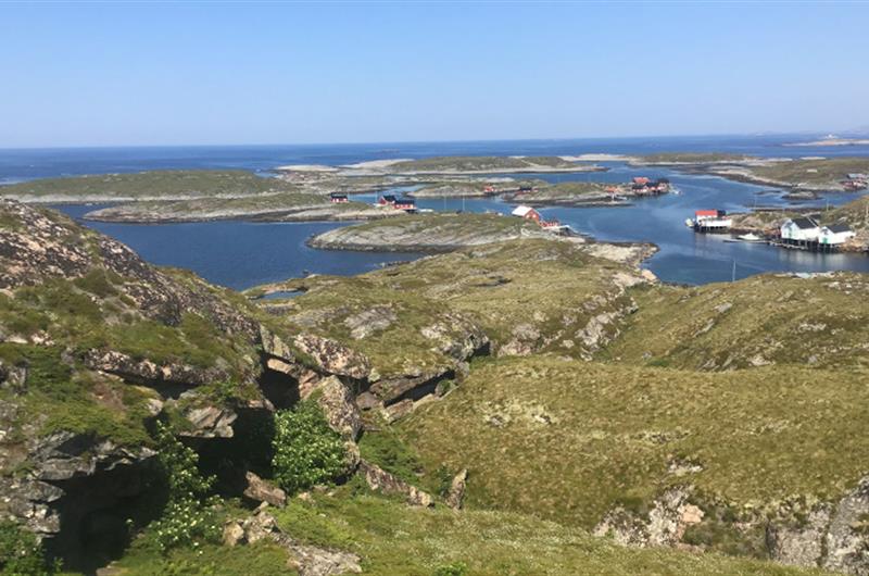 Øygruppen Almenningsværet utenfor Roan i Åfjord.