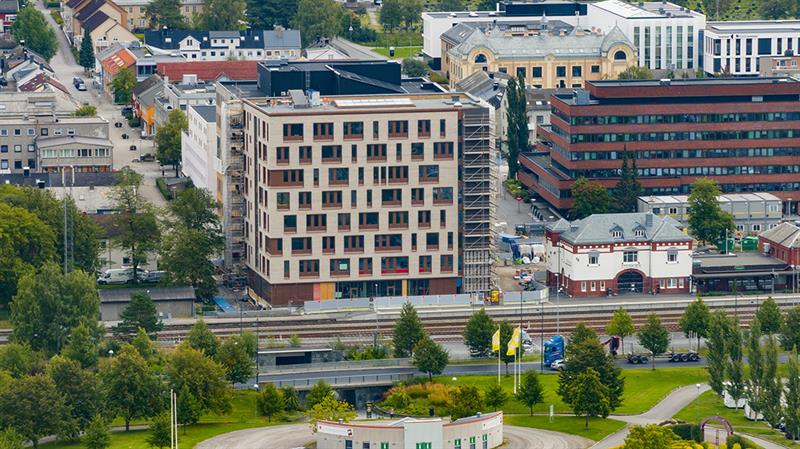 Fylkets hus i Steinkjer. Bilde