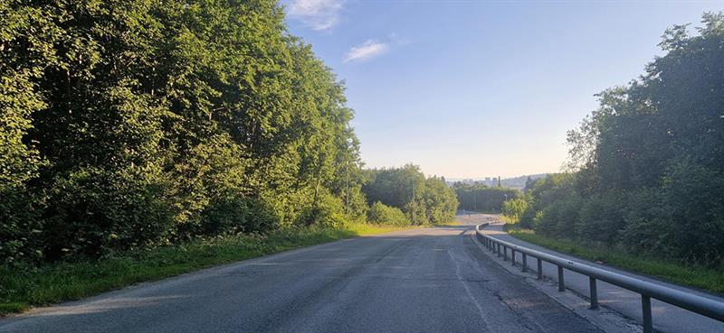 Gamle Okstadbakkan. Bildet